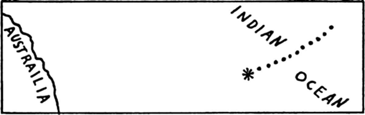 Map with *